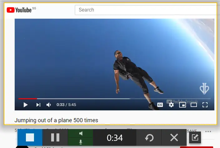 Snagit video capture