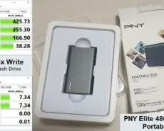 PNY Elite 480GB USB 3.0 Portable SSD Review