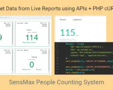 Use SensMax API to Get Data from Live Reports with cURL